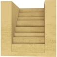 thumbnail image 4 of 5"W x 5"D x 5"H Wide Landon Rough Cedar Woodgrain TimberThane Corbel, Primed Tan, 4 of 6