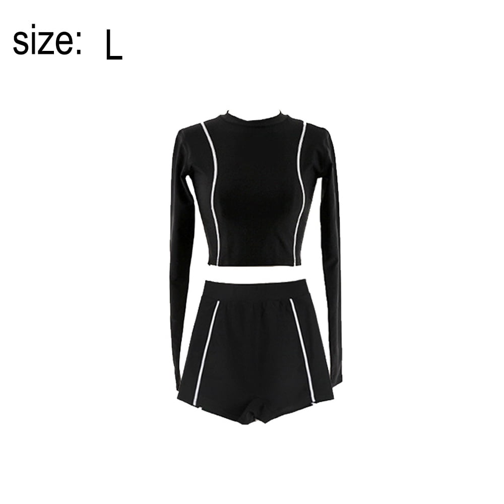 two piece black adidas swim shorts