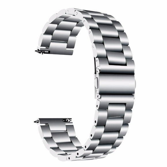20/22mm Acier Inoxydable Montre Bracelet Universel pour Ticwatch/Moto 360 2ème 460/Samsung Engrenage S3/HUAWEI GT Bracelet en Métal