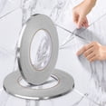 thumbnail image 1 of Set of 2 rolls（0.5cm*50m）- Decorative Adhesive Tape, Tile Joint, Thickened and Improved Version, Waterproof Ceramic Tape, for Floors, Doors and Windows, Ceiling, Home Deco, 1 of 5