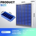 thumbnail image 6 of 75 Drawer Parts Cabinet – Nut and Bolt Tool Storage Organizer, 25.8" x 8.66" x 35.4",with Drawer Dividers & Labels, for Workshop Tools and Small Parts, 6 of 7