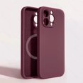 thumbnail image 3 of Original Liquid Silicone For MagSafe Phone Cases For iPhone 15 13 12 11 14 Pro Max Mini X XR XS 7 8 Plus SE 2020 Case Back Cover, 3 of 5
