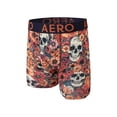 thumbnail image 4 of Aeropostale Mens Boxer Briefs 4 Pack Poly Spandex Performance Boxer Briefs Underwear(Multicolored/Red/Multicolored/Dark Navy, Large), 4 of 5
