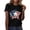 Black-T Shirts, variant on Stars and Stripes 250th Anniversary USA Crew Neck T Shirts for Women Short Sleeve Summer Casual Lightweight Tee Tops Army Green S