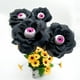 thumbnail image 2 of 4 piezas de globos oculares de Halloween, rosas negras, varillas decorativas para jardín, accesorios de decoración, 2 of 3