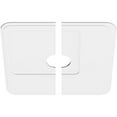 thumbnail image 2 of 34"OD x 6"ID x 11 3/4"C x 1"P Lucan Architectural Grade PVC Contemporary Ceiling Medallion, Two Piece, 2 of 11
