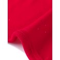 thumbnail image 4 of INSPIRE CHIC Women's Unitards Sleeveless Bodysuits Sparkly Crew Neck Slimming Thong Tops XL Red, 4 of 4