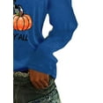 thumbnail image 3 of FASHIONWT Women Long Sleeve V-Neck Tops Halloween Sweatshirt, 3 of 4