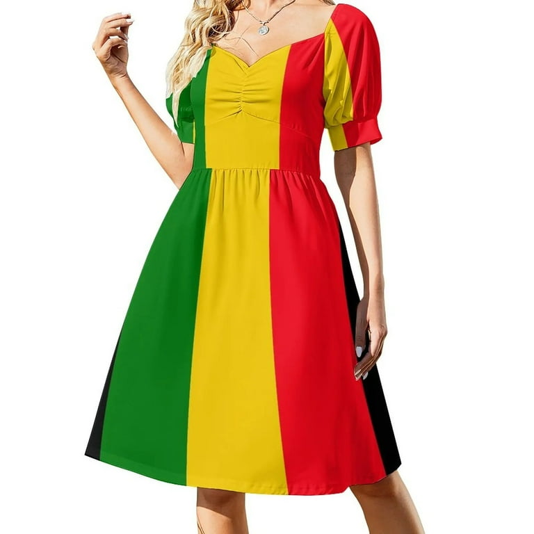 open lace back dress Summer Reggae Polynesian Tattoo Design Evening Gown Dress Elegant Sexy –  North Side Style & Fashion main image 1
