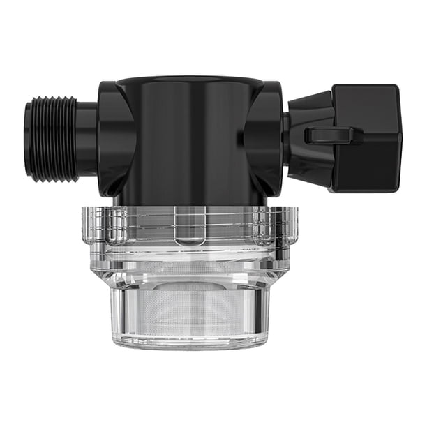 Purificador de agua con filtro y bomba para remolque de RV de alta eficiencia, compacto, roscado. Conector de 20 mm