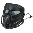 thumbnail image 4 of Máscara protectora táctica de cara completa para paintball, máscara protectora para alienígenas, equipo para fanáticos del ejército, 4 of 4