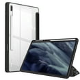 thumbnail image 7 of Fintie Shockproof Case for Samsung Galaxy Tab S8 Plus 2022/S7 FE 2021/S7 Plus 2020 12.4 inch Tablet, Hybrid Slim Cover Stand Transparent Back Shell, Auto Wake/Sleep, Composition Book, 7 of 7