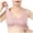 Pink, variant on NIEWTR Bras for Older Women No Underwire Front Closure Comfort Senior Wireless Snap Womans Bras(Beige,L)