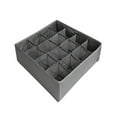 thumbnail image 3 of Underwear Organizer, Bra Sorter, Non-Woven Fabric Storage Box with Multiple Compartments for Lingerie, Socks, Ties, Foldable Closet Cabinet Organizer, 3 of 3