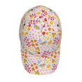 thumbnail image 6 of Wukai Colorful Floral Baseball Cap: Comfortable, Stylish, and Adjustable Hat for Sports, Daily Wear, and Outdoor Activities-One Size, 6 of 7
