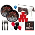 thumbnail image 1 of Stranger Things Party Supply Pack with Plates, Napkins, Cups, Table Cover, and Forks for 16 Guests, 1 of 7