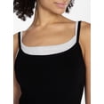 thumbnail image 4 of No Boundaries Sleepwear Double Cami, Women’s and Women’s Plus XXS-3X, 4 of 5
