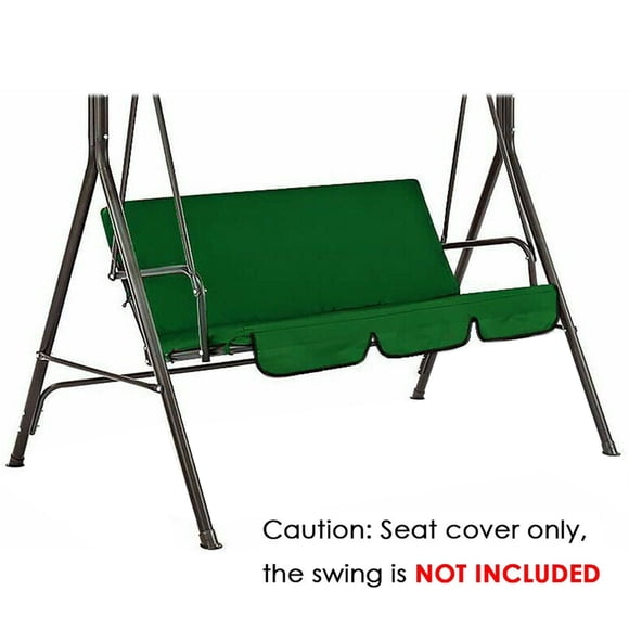 Funda para silla de columpio Silla de columpio de jardín al aire libre Funda protectora impermeable a prueba de polvo para asiento, Verde negruzco Methold HA005111-08