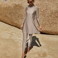 thumbnail image 5 of IBTOM CASTLE Women Muslim Swimsuits Modest Burkini Swimwear Islamic Long Sleeve Full Cover Swim Top Leggings Pants ​Bathing Suits L Apricot, 5 of 8