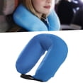 thumbnail image 4 of Almohada portátil de viaje para el cuello, con funda extraíble, cómodas almohadas para el coche, cojín para el cuello, para oficina, coche, s, Azul Baoblaze Almohada de viaje, 4 of 7