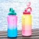thumbnail image 5 of Botella de agua deportiva con pajita para acampar, senderismo, ejercicio, botella de agua, 5 of 8