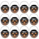 thumbnail image 1 of KAKOWELY 12 cubos de dulces de Halloween con forma de calabaza, soporte para dulces, accesorios para fiestas infantiles, 1 of 4