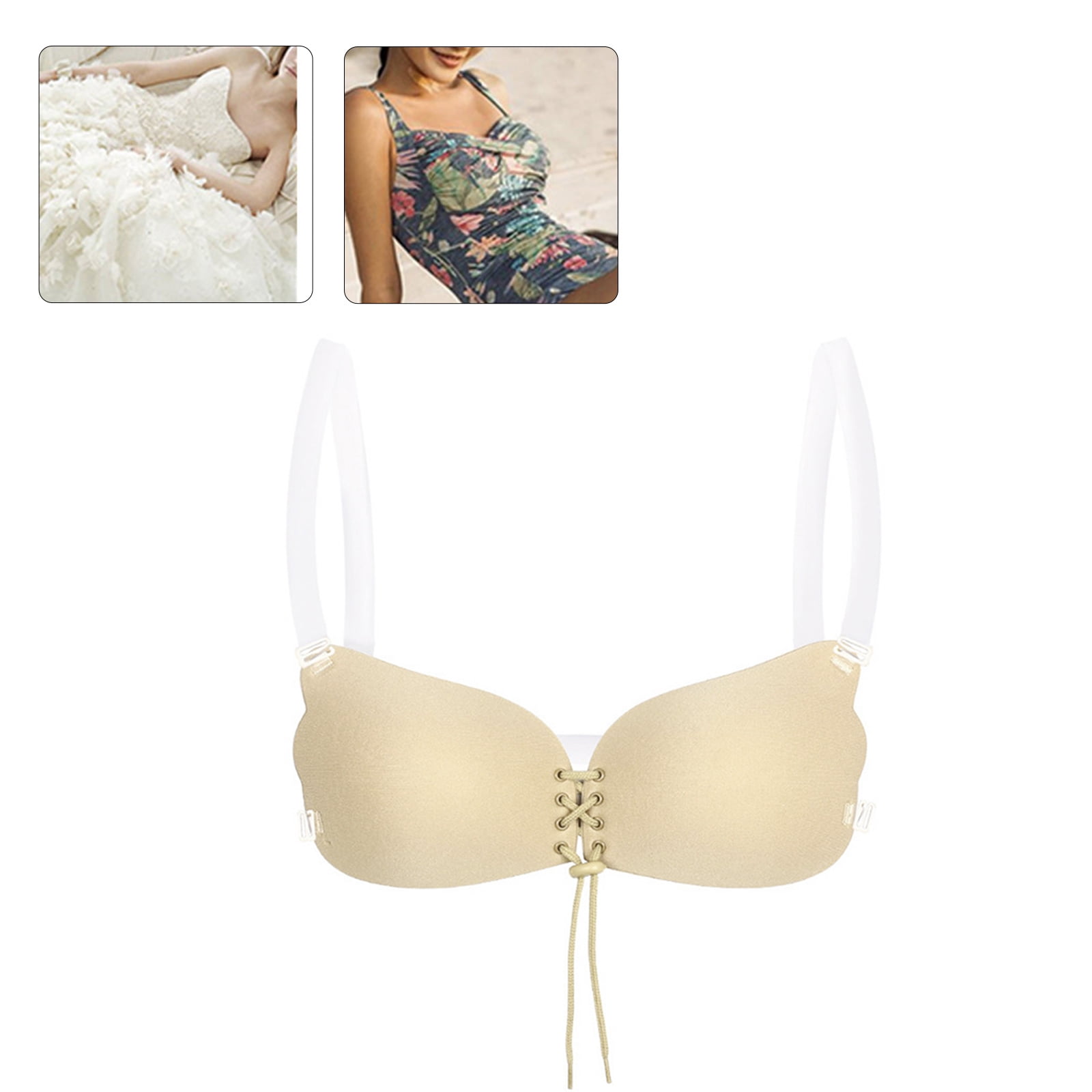 Sticky Bra, Backless Strapless Bra Push Up Bra,Adhesive Invisible Lift Up  Bras Silicone Adhesive Bra for Backless Dress - Walmart.com