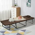 thumbnail image 2 of Giantex Lit-Ottoman Pliant, Chaise-Lit Convertible 3 en 1 Multifonction avec 6 Positions Réglables, Capacité de Charge Maximale de 550 Lb, Lit d'Appoint pour Petite Pièce Appartement, 2 of 10