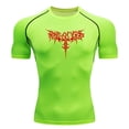 thumbnail image 3 of Hmhnsya Men's Compression T-Shirts, Original Graphic Design, Quick-Drying Fitness Apparel, Available in Short Sleeve Styles, 3 of 4