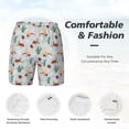 thumbnail image 5 of Lsque Mens Swim Trunks Ragonfly And Ladybug Pattern - Bathing Suit Compression Liner - Beach Swim Shorts Swimwear - (S-3XL) - Stretch Quick Dry -3X-Large, 5 of 9