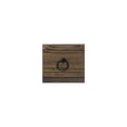 thumbnail image 5 of Coast To Coast Imports Corbin Medium Brown 2-Drawer Desk with Crown Molded Top, 5 of 6
