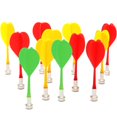 thumbnail image 1 of 10 (Random Color) Magnetic Darts Colors Bullseye Target Game Plastic Dart Durable Safety Replacement Magnetic Darts Head, 1 of 5