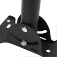 thumbnail image 2 of Satellite Roof Mount Kit Black Stainless Steel Weather Proof Satellite Pole Mounting Bracket for Starlink V2 for Starlink Internet Kit Satellite, 2 of 4