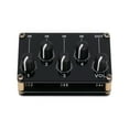 thumbnail image 1 of NATEFEMIN Passive Audio Mixer Portable 4 Channel 3.5mm Stereo Line Volume Controls Recording Low Noise Compact, 1 of 9