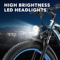 thumbnail image 4 of Electric Bike for Adults ,2000W Peak Motor, Off-Road E-Mountain Bike,32 MPH Max Speed 26"x4.0" Fat Tire E Bike,48V 17.5Ah Battery,UL2849, 4 of 6