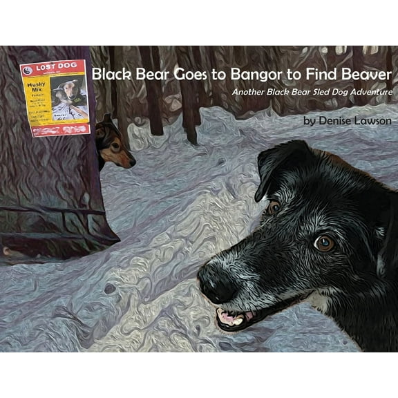 Black Bear Sled Dog Black Bear Goes to Bangor to Find Beaver: Another Black Bear Sled Dog Adventure, (Paperback)