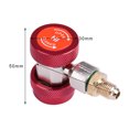 thumbnail image 2 of Quick Coupler High Low Conversion Adapter,R134 A/C Low High Quick Connector Air Conditioning Coupler Adapter Extractor Valve Core for AC Air conditioning[Red high pressure], 2 of 7