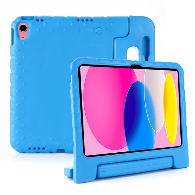 Funda para ipad A16 11a gen / 10a gen agarradera Azul