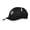 Black (White Trim), variant on Funky Junque Mens Running Hat Workout Hat for Women Lightweight Breathable Mesh Cap to Keep Cool in Summer with Adjustable Fit - Medium-Large Lavender