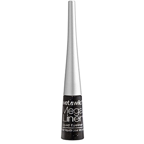 black sparkle eyeliner