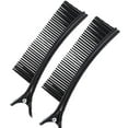 thumbnail image 1 of Hair Partition Clip Hairdressing Clip Hair Sectioning Clip Salon Styling Clip 2Pcs Hair Styling Clip Salon Sectioning Hairpin Hairdressing Partition Clip Hairgrip Tool Black, 1 of 8
