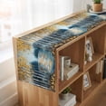 thumbnail image 6 of Tree Oil Painting 108 Inch Table Runner, Impressionist Style Falling Leaves Farmhouse Dresser Scarf Cotton & Linen Tablerunner for Dining/Kitchen Island/Holiday Party Décor 13" x 108", 6 of 9