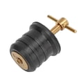 thumbnail image 1 of Marine Brass T Handle Twist Turn Sealing Drain Plug, Sturdy Rubber Expansion Plug, Easy Installation Adjustable Cam System for Yachts, Ships, 1 of 7