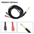 thumbnail image 4 of 3.5mm Replacement Audio Cable Sennheiser HD25 HD560 HD540 HD480 HD430 Headphone Audio Upgrade Cable, Approximately 2 Meters Long, 4 of 10