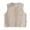 Light Gray, variant on Baby Girl Fleece Vest Baby Vest for Girls & Boys, Purcotton Toddler Reversible Vest for Spring & Autumn (Yellow,18-24 Months)