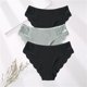 thumbnail image 1 of FINETOO 3 unids/set M-XXL ropa interior de algodón bragas de mujer calzoncillos cómodos calzoncillos de encaje Floral para mujer Sexy Low-Rise Intimates Tan Jianjun unisex, 1 of 2