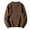 Brown, variant on Tawop Mens T Shirts Crew Neck Long Sleeve Knit Pullover Solid Casual Army Green L