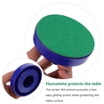 thumbnail image 5 of AURARMLET 1 Set Air Hockey Pads Replacements for Game Tables Blue ABS Protect Table Surface, 5 of 5