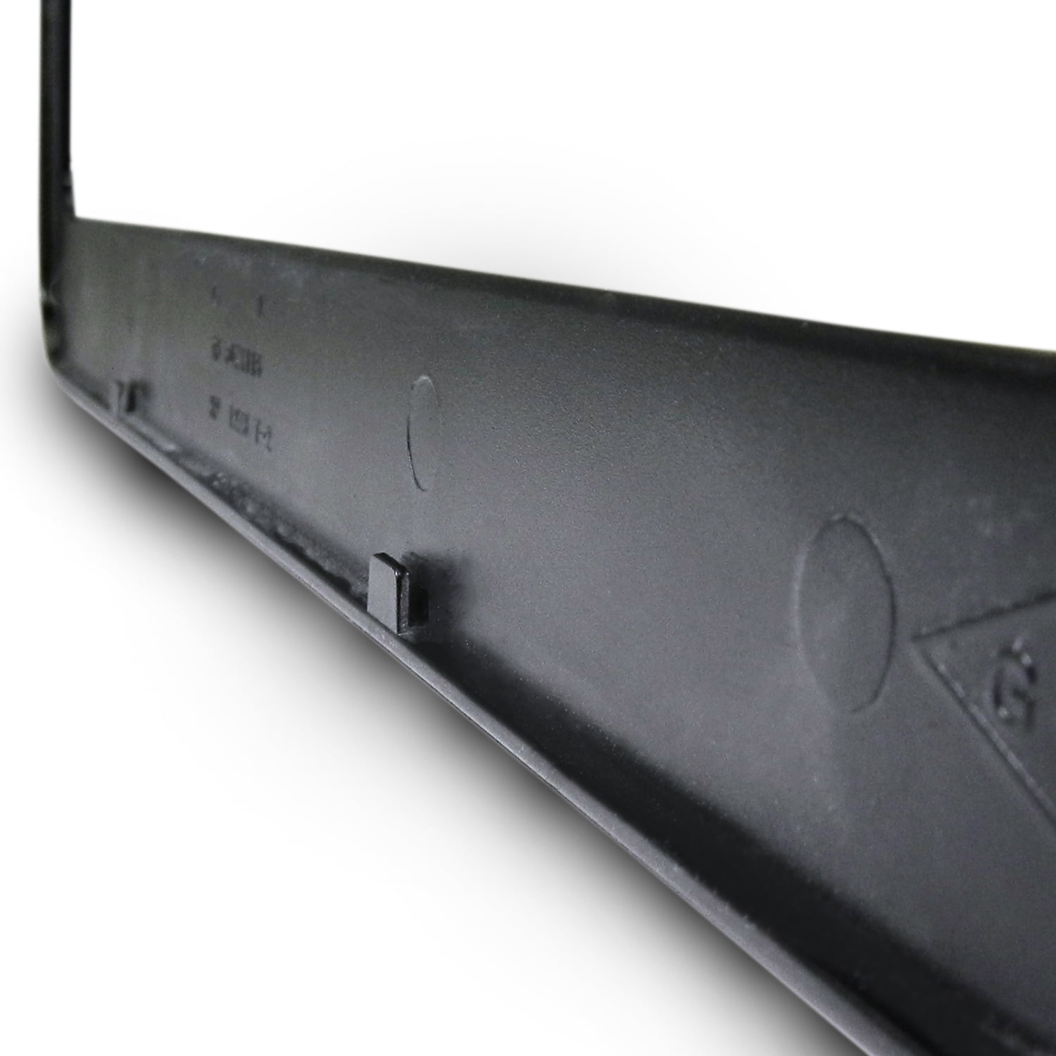 Lincoln Dual Logo Black Metal License Plate Frame