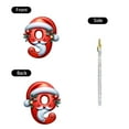 thumbnail image 3 of Christmas Decorations Clearance!! Christmas Decorations Hanging Sign Christmas Wooden Door Sign for Indoor Outdoor Wall and Door Decor Christmas Tree Ornaments Xmas Party Supplies, 3 of 3